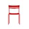 Flash Furniture Red All-Weather Armless Steel Dining Chair XU-CH-10318-RED-GG - alternate 10